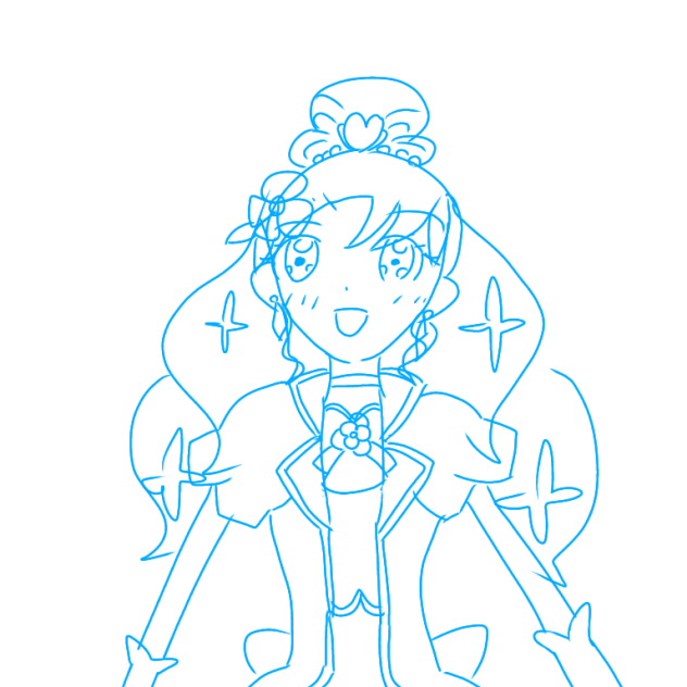 キュアグレース　お手本無し