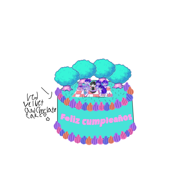 The birthday cake I want