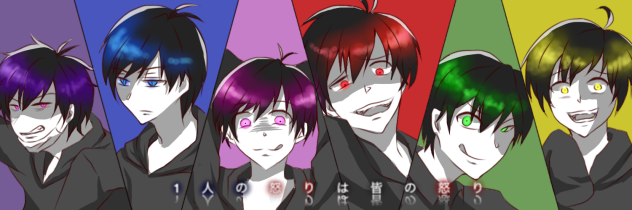 【おそ松さん】自分絵で下素顔描いてみた
