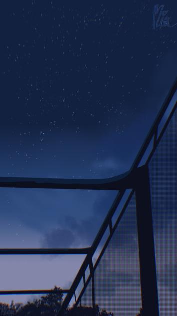 Blue (Night background)