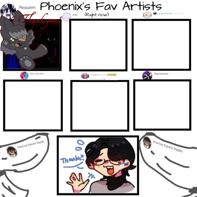 Phoenix’s Favorite Artists Again