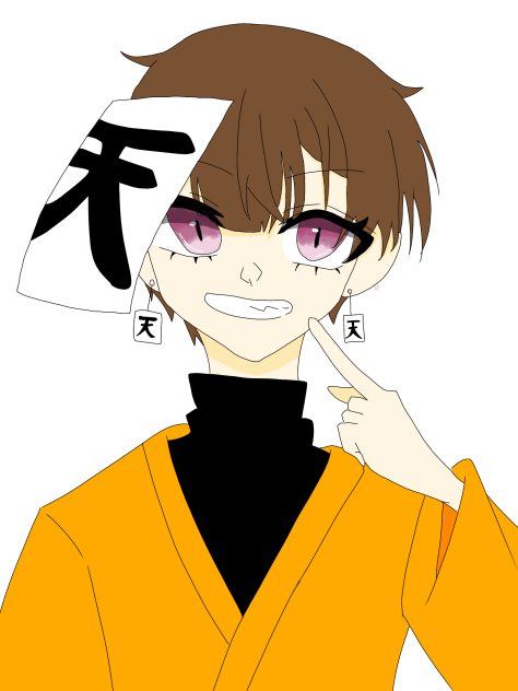 下書きはアナログ描いたよ