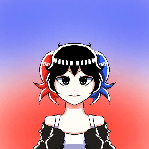 red blue - ibisPaint