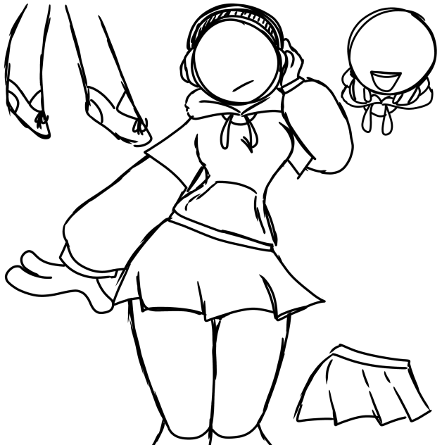 Blare (unfiished) sketch