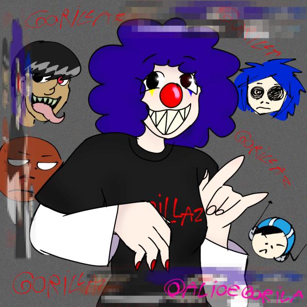 l love Gorillaz