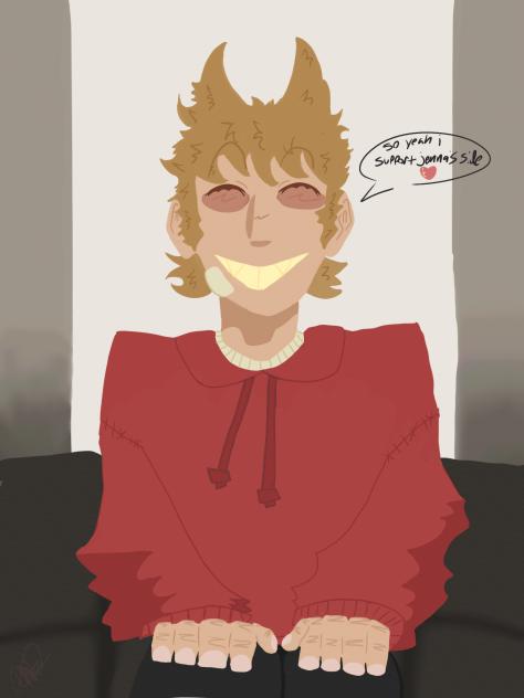 tord larsson supports jennas side