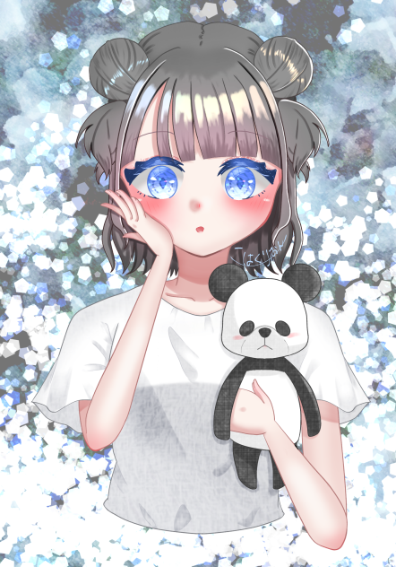 パンダの擬人化ちゃん