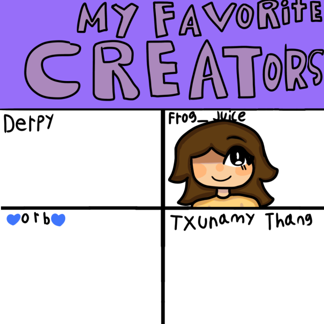 Mckenna Morrisons Fav Creators!