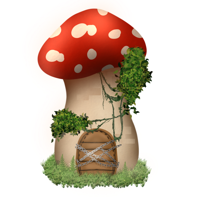 mushroom house