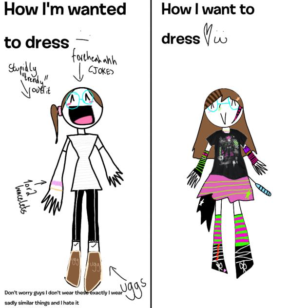 I hate trendy ahh clothing😔