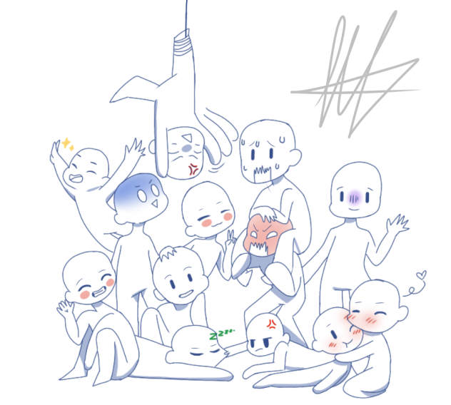 Collab Lineart - ibisPaint