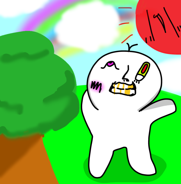 友達が描いた絵