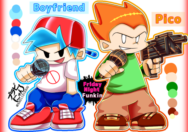 【FridayNightFunkin】BF & Pico