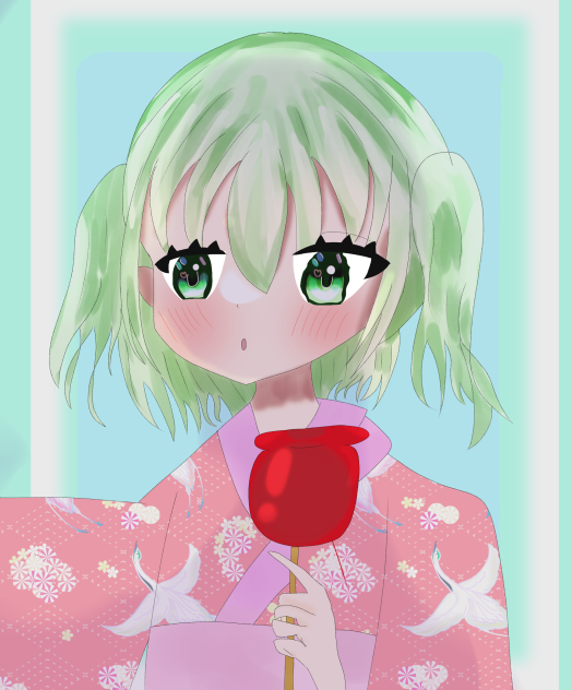 リンゴ飴。
