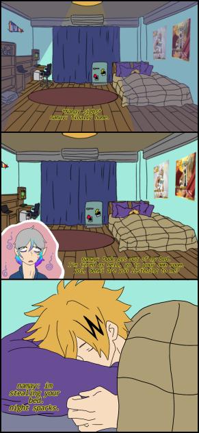 stolen bed