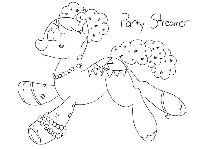 Pony Adopt 13 - Party Streamer