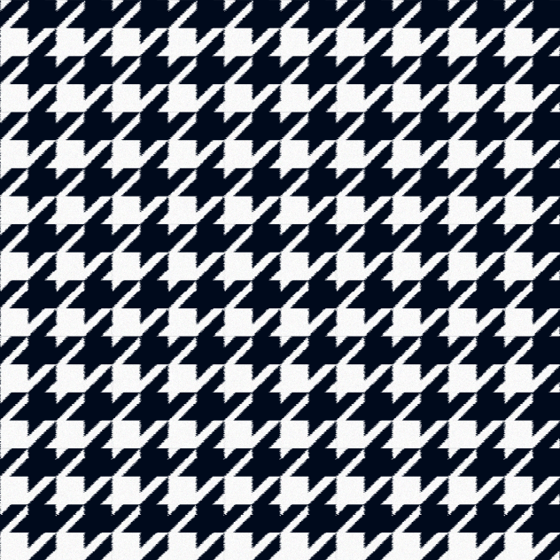 Houndstooth Pattern Black and White