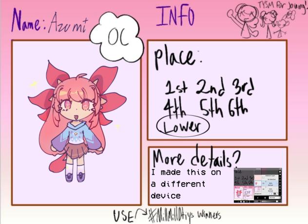 millmill winners sheet - ibisPaint