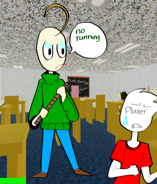 “No RUNNING!”