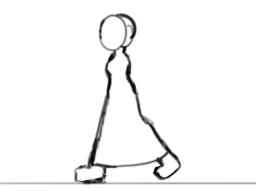 Walk cycle - ibisPaint