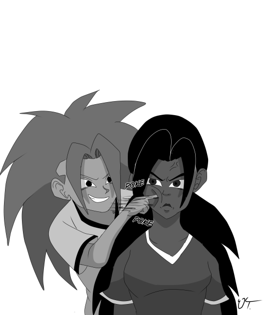 Kaiya and Keandra - ibisPaint