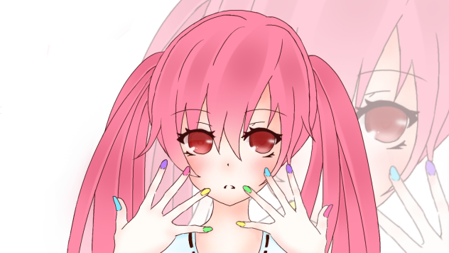 女の子 爪っっっ！