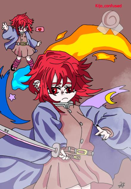 Kijo as a demon slayer♥️😆