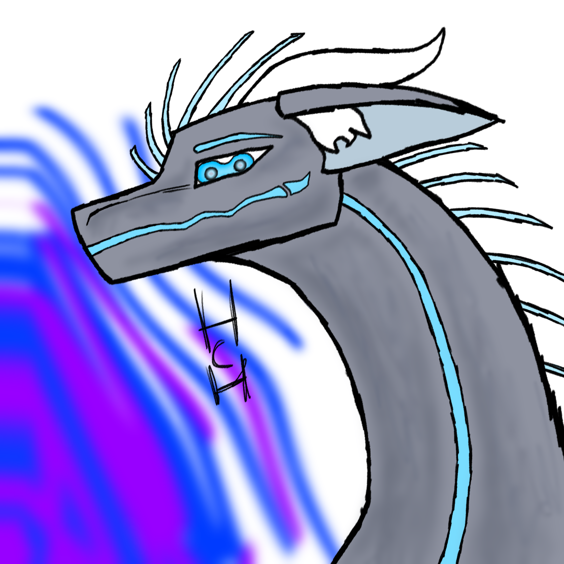 Dragon wolf thing - ibisPaint
