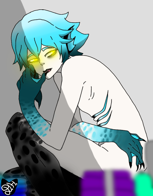 Merman with legs (OC)