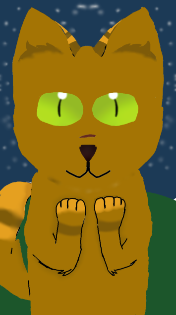 Timber the cat - ibisPaint