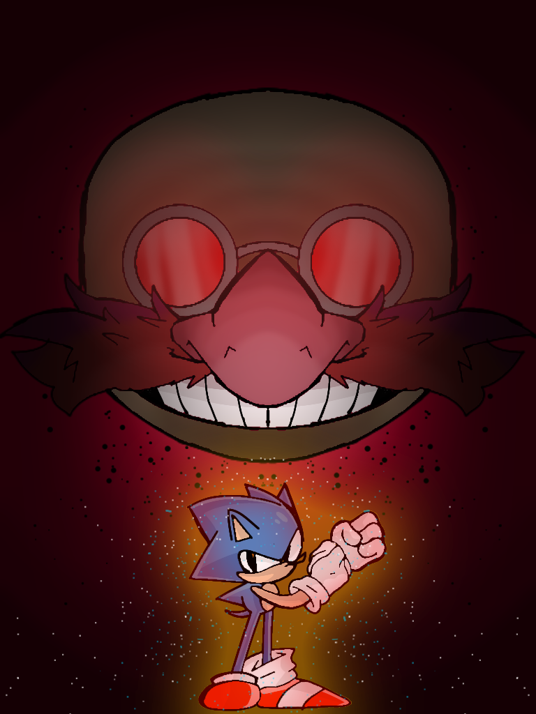 Sonic vs Eggman - ibisPaint