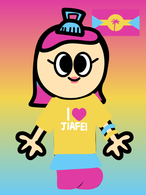 Miss Floptropica (Bubblegum 3 OC)