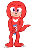 Knuckles Holds Grapes