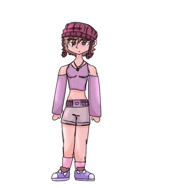 pretty art of new main oc - ibisPaint