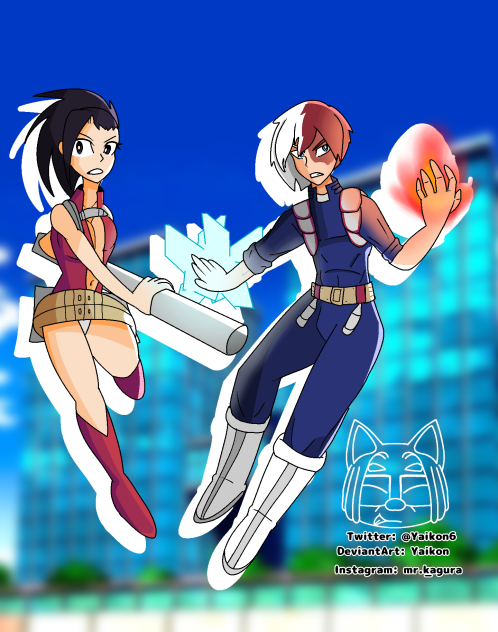 Shoto and Momo