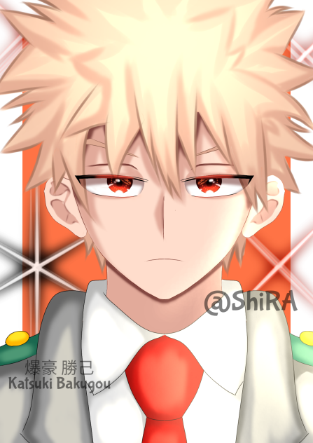 爆豪 勝己 Katsuki Bakugou