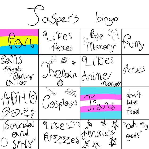 Jasper's bingo