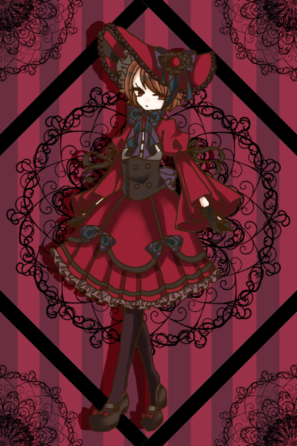 クラシカルロリィタちゃん Ibispaint
