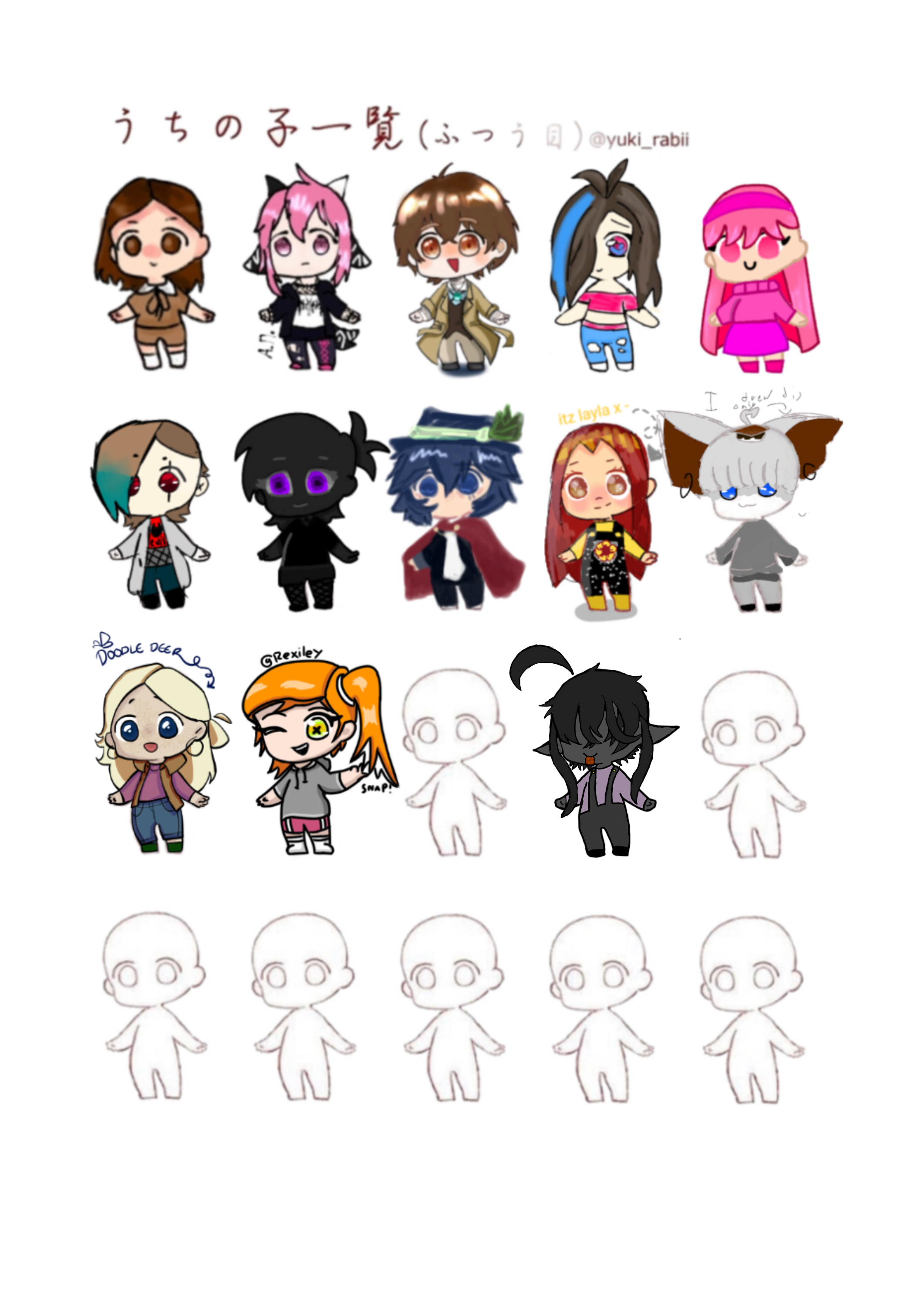 Chibi collab! - ibisPaint
