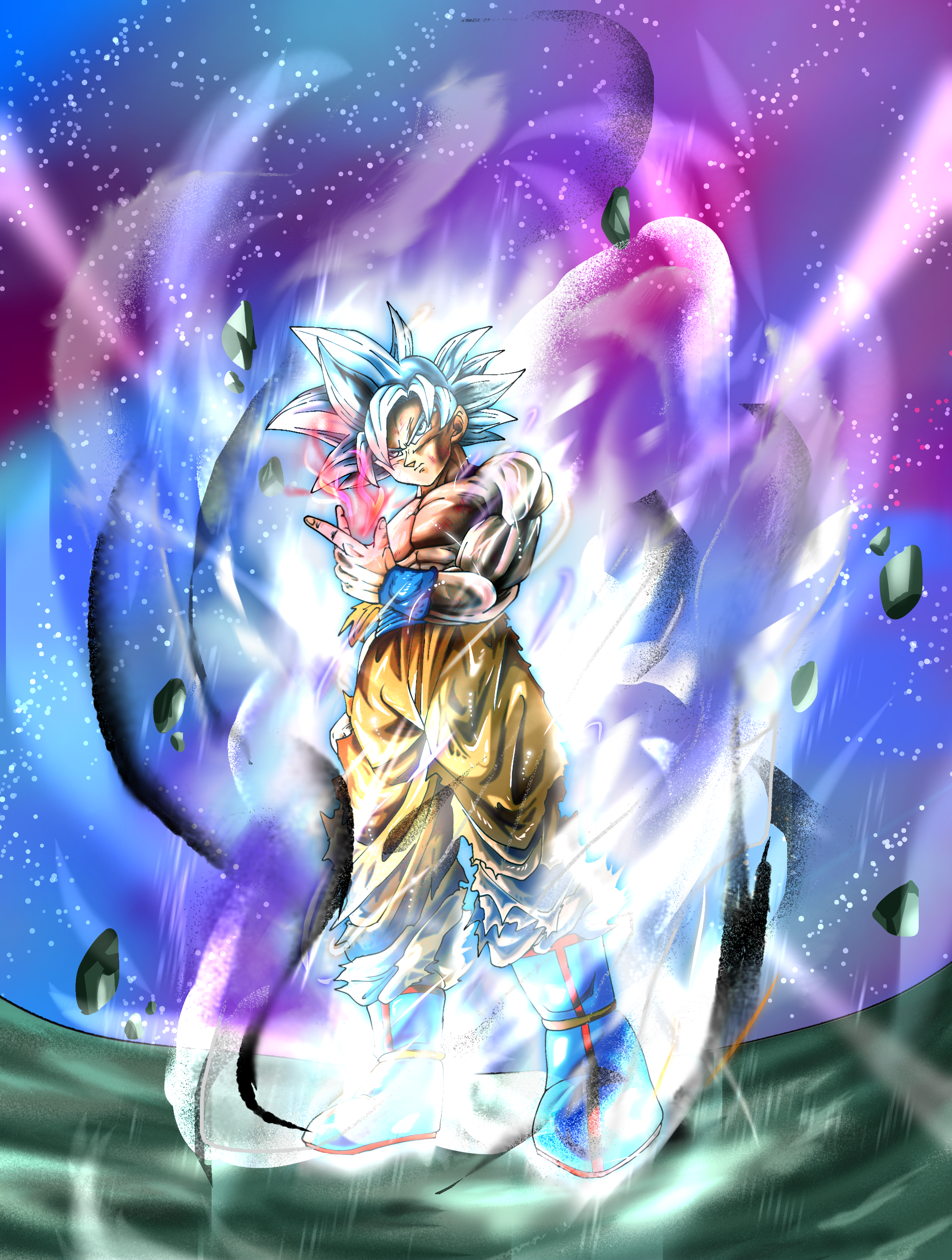 やがて自我が“無”になるまで, , ,」(ドラゴンボールレジェンズ風 