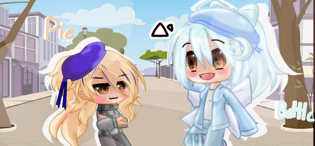 Gacha Life Pie and Bottle-
