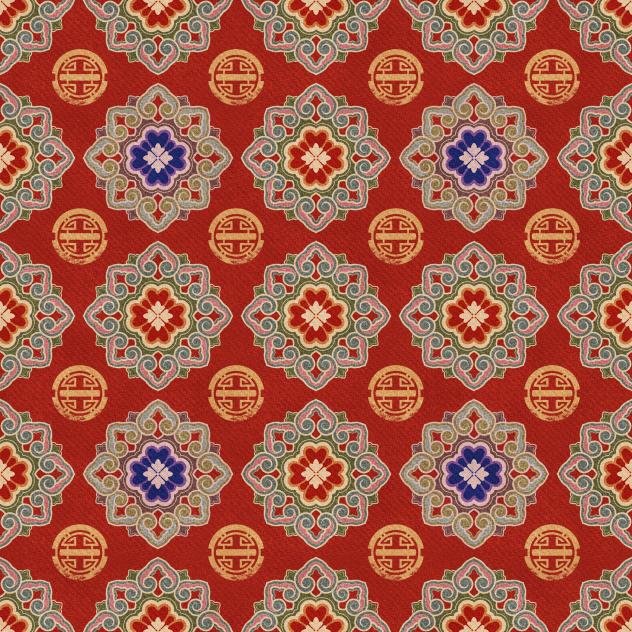Chinese traditional pattern, flowers