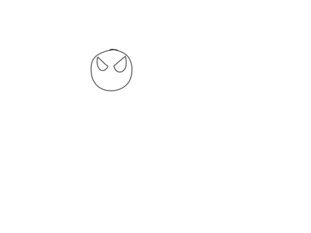 Japan kills China (Countryballs)