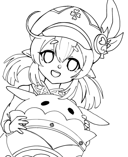 Klee... that im forgot to color XD