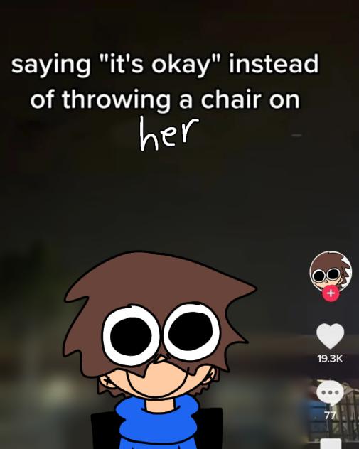 throw the chair