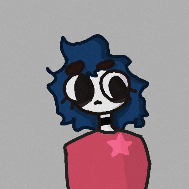a blue haired - ibisPaint