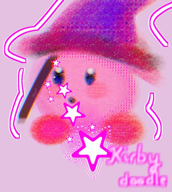 magic kirby doodle