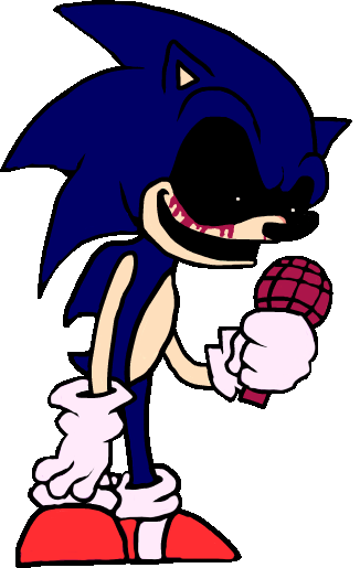 Sonic exe with no shading