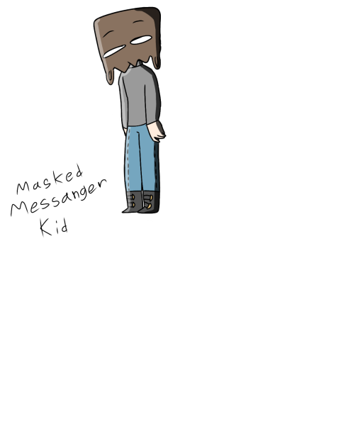 Fan art for Masked Messenger Kid