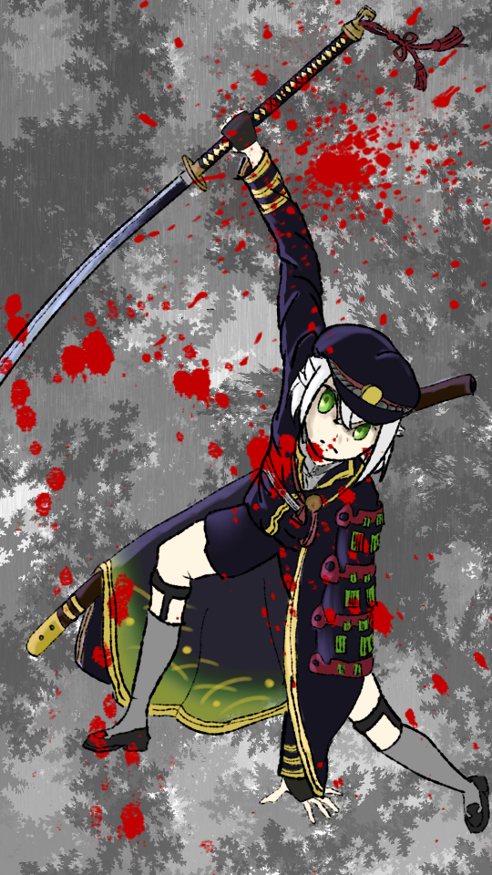 猟奇的な蛍丸 Ibispaint